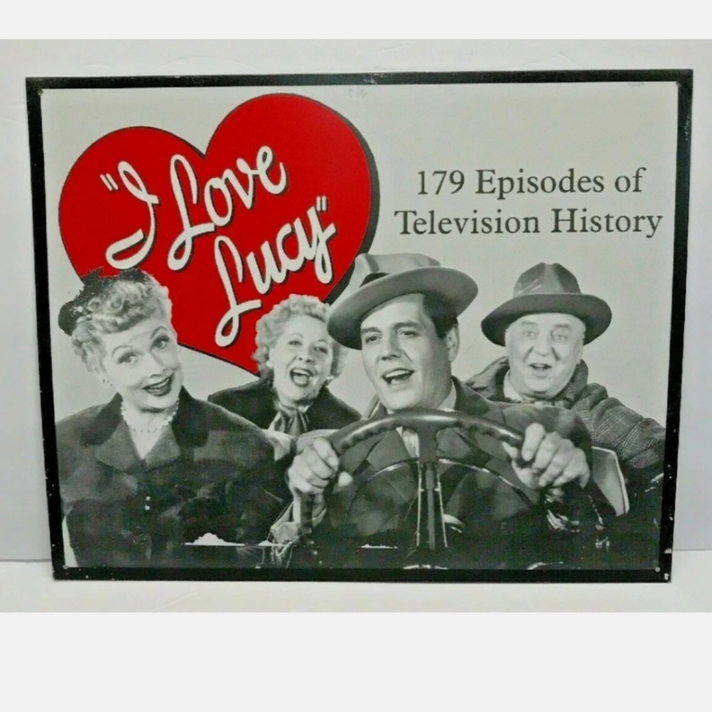 Nostalgic TV Retro-Like Metal Sign